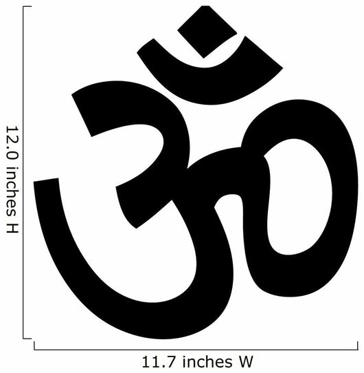 Om Ohm Symbol Wall Decal