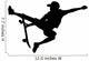 Skateboarding Sport Wall Decal