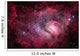 Lagoon Nebula Wall Decal Design 2