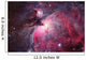Up Orion Nebula Wall Decal