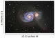 Whirlpool Galaxy Wall Decal