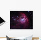 Pacman Nebula Wall Decal