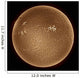 Sun Hydrogen Alpha Wall Decal