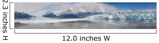 Overview Disenchantment Bay and Wall Decal