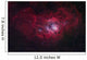 Lagoon Nebula Wall Decal Design 1