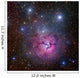 Trifid Nebula Located Sagittarius Wall Decal