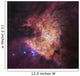 Center Orion Nebula Known Wall Decal