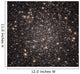 Globular Cluster M22 Constellation Wall Decal