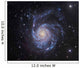 M101 Pinwheel Galaxy Ursa Wall Decal