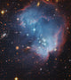 Ngc 602 Starforming Complex Wall Decal