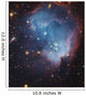 Ngc 602 Starforming Complex Wall Decal