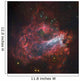 M17 Omega Nebula Sagittarius Wall Decal