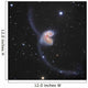 Antennae Galaxies Constellation Corvus Wall Decal