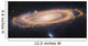 Infrared Image Andromeda Galaxy Wall Decal