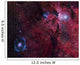 Emission Nebula Ngc 6188 Wall Decal