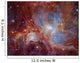 Orion Nebula Infrared Light Wall Decal