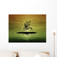 Digitally Generated Image Flying Wall Decal Design 1