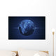 Digitally Generated Image Airline Wall Decal Design 2