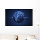 Digitally Generated Image Airline Wall Decal Design 2