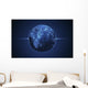Digitally Generated Image Airline Wall Decal Design 2