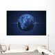 Digitally Generated Image Airline Wall Decal Design 2