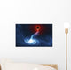 Digitally Generated Image Black Wall Decal