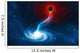 Digitally Generated Image Black Wall Decal