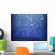 Illustration First Snowfall Wall Decal
