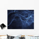 Abstract Blue Illustration Wall Decal Design 2