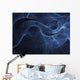 Abstract Blue Illustration Wall Decal Design 2