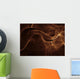Abstract Gold Illustration Wall Decal Design 2