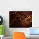 Abstract Gold Illustration Wall Decal Design 2