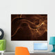 Abstract Gold Illustration Wall Decal Design 2