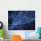 Abstract Blue Illustration Wall Decal Design 1