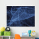 Abstract Blue Illustration Wall Decal Design 1