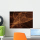Abstract Gold Illustration Wall Decal Design 1