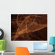 Abstract Gold Illustration Wall Decal Design 1
