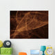 Abstract Gold Illustration Wall Decal Design 1