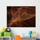 Abstract Gold Illustration Wall Decal Design 1