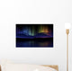 Abstract Illustration Northern Lights Wall Decal