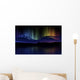 Abstract Illustration Northern Lights Wall Decal