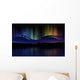 Abstract Illustration Northern Lights Wall Decal