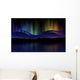 Abstract Illustration Northern Lights Wall Decal