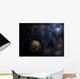 Illustration Bright Star Illuminating Wall Decal