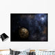 Illustration Bright Star Illuminating Wall Decal