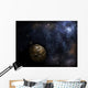 Illustration Bright Star Illuminating Wall Decal