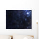 Illustration Bright Star Outer Wall Decal