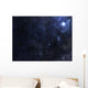Illustration Bright Star Outer Wall Decal