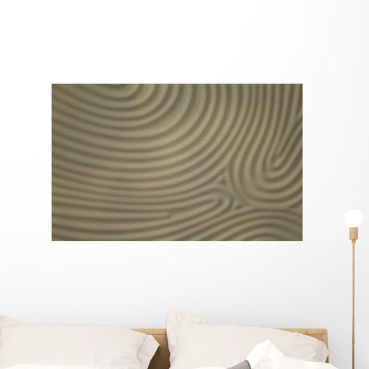 Sand Illustration Wall Decal