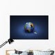 Digitally Generated Image Earth Wall Decal